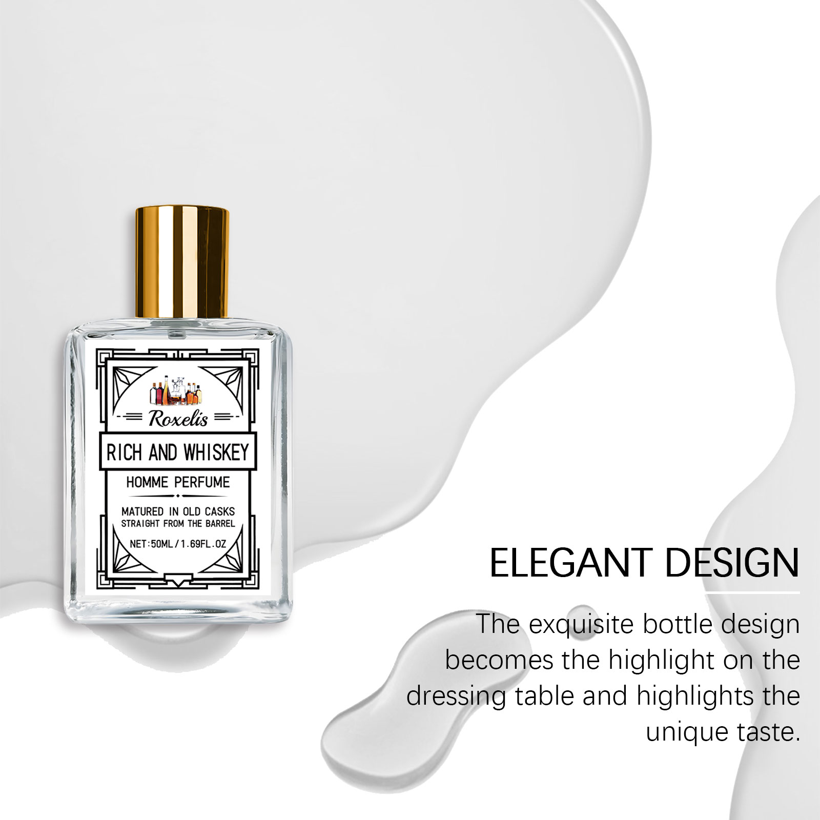 Roxelis 50ml Charm Whisky Parf - Perfume Fragrance Tous avis et prix