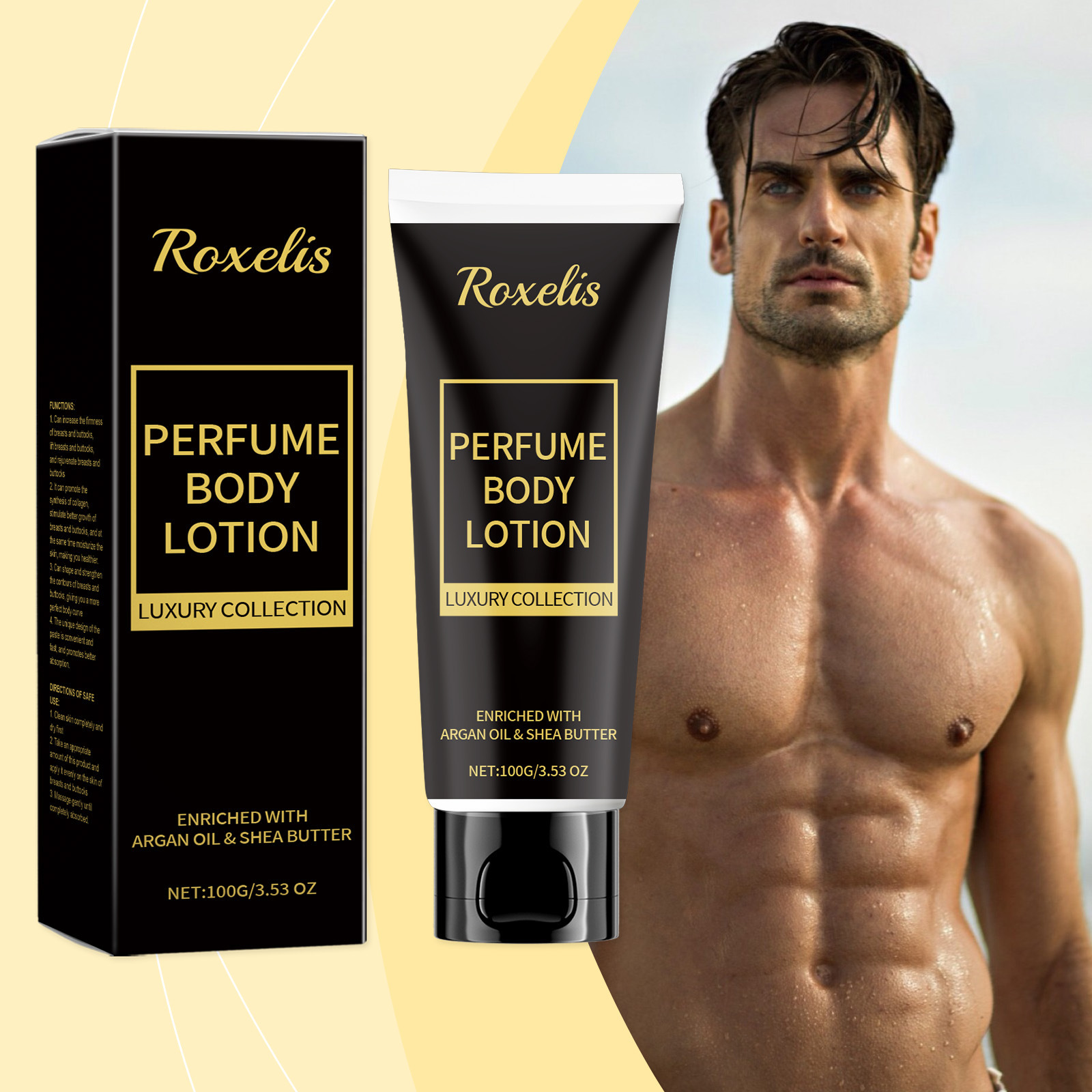 Baume parfumé pour homme, long - Perfume Fragrance Body Lotion avis et prix